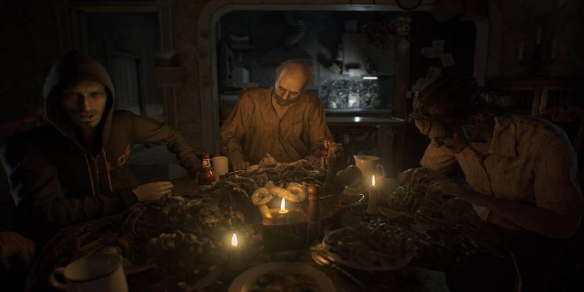 A screenshot from the game Resident Evil 7: Biohazard
