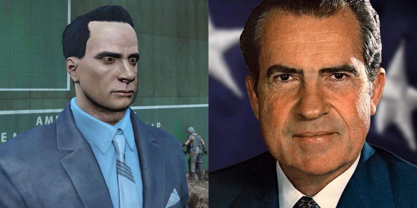 Fallout 4 Player Recreates Former US President Richard Nixon