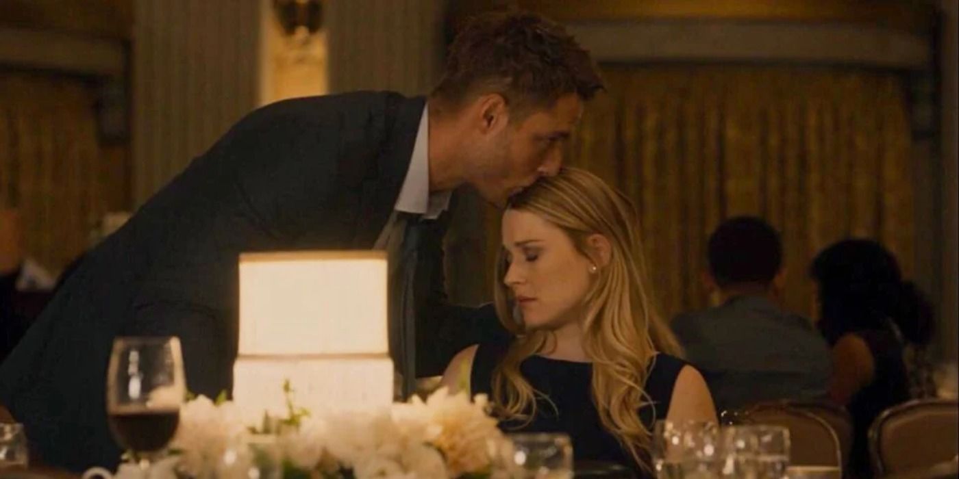 Kevin kissing the top of Sophie's head on This Is Us