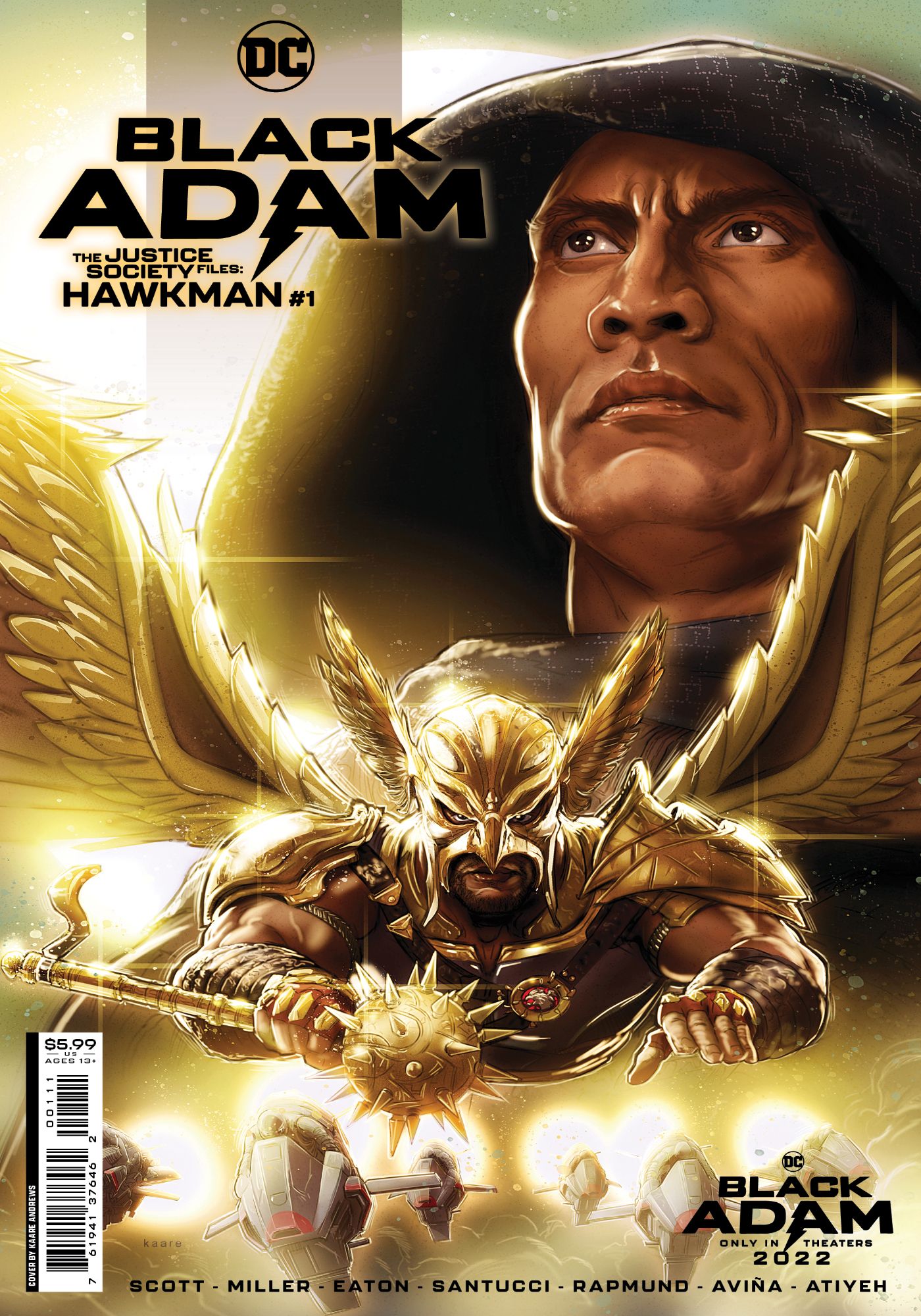 BA JSF Hawkman main cover