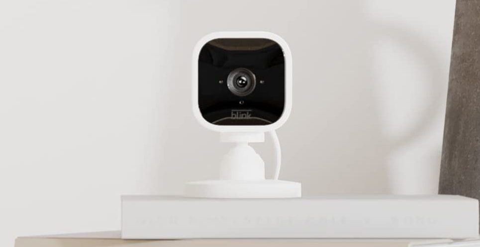 Blink Mini best security cameras you can find on amazon for prime day