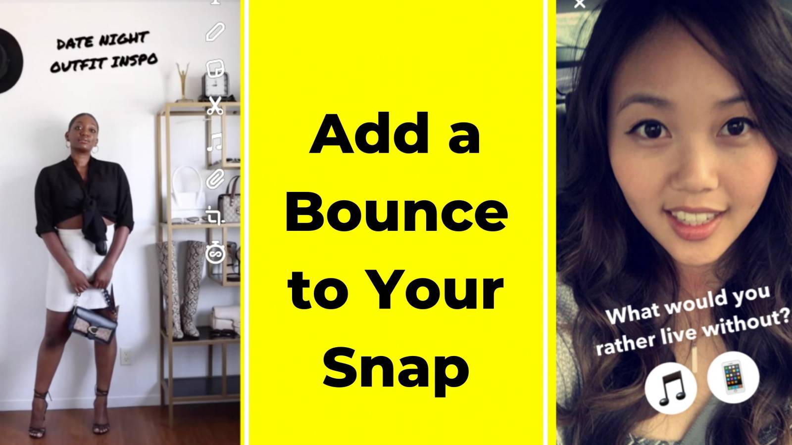 How To Make A Boomerang On Snapchat (Bounce A Video)
