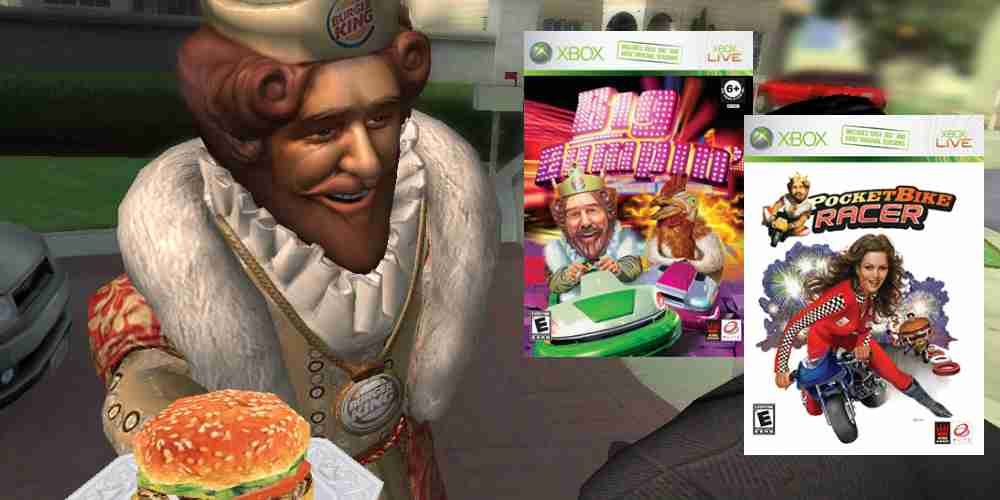 Burger King appears in Sneak Game with his other two games.