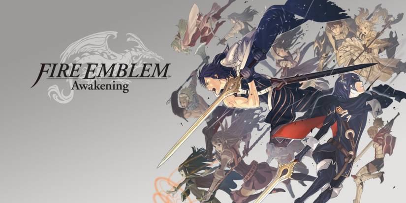Promotional Cover Art of Fire Emblem Awakening main cast.