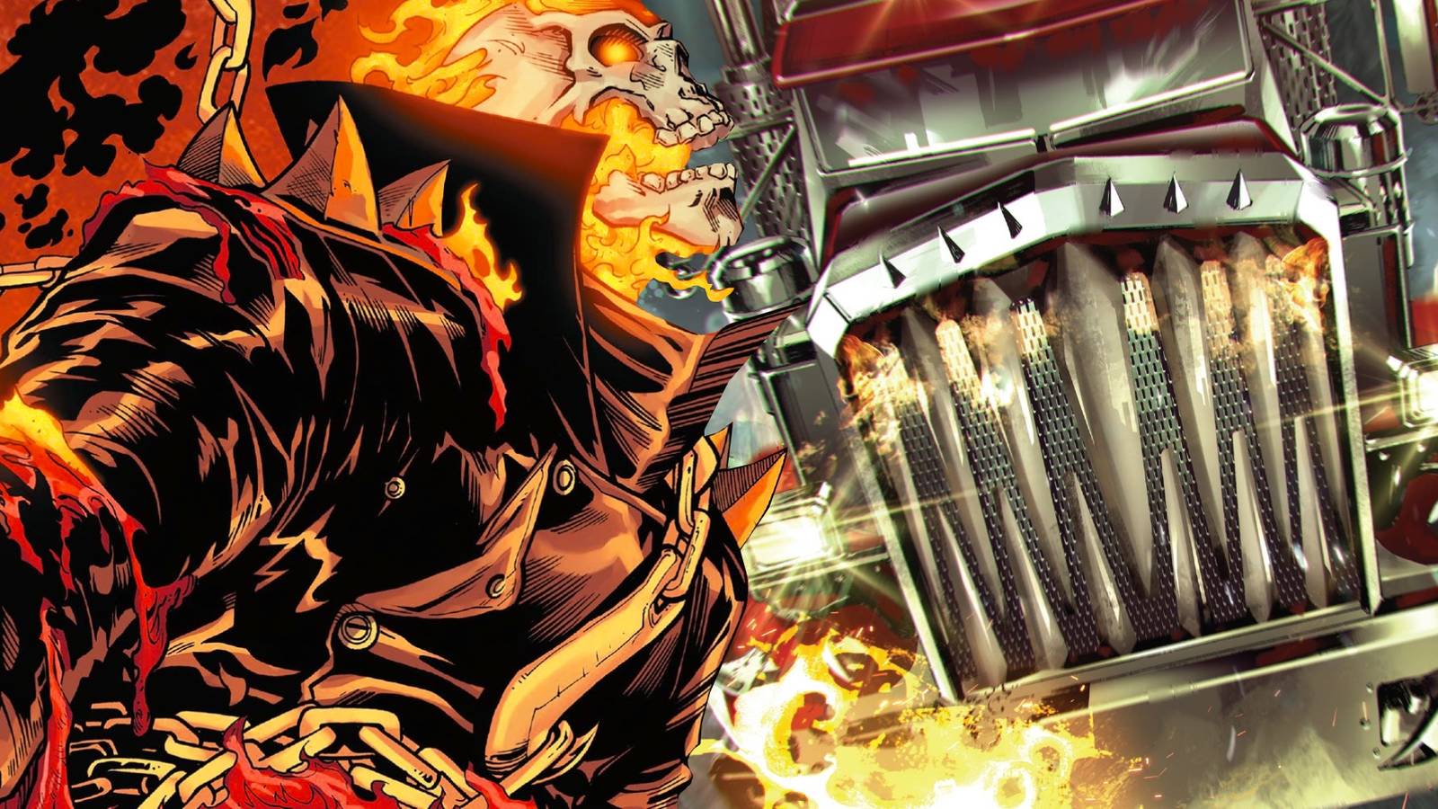 Ghost Rider Becomes the Ghost Trucker with His Biggest Ride Ever