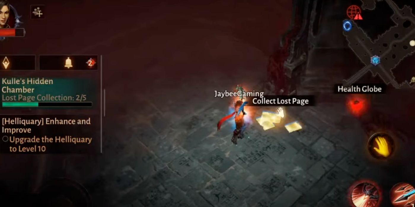 How To Complete The Kulles Hidden Chamber Event in Diablo Immortal Lost Pages
