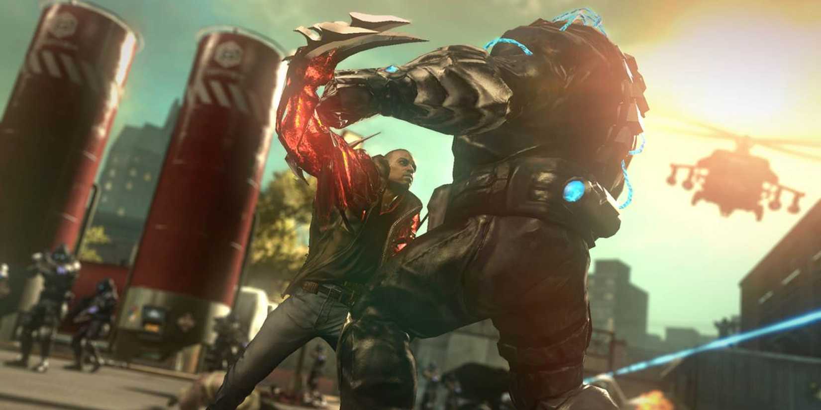 James Heller lutando contra um inimigo no protótipo 2