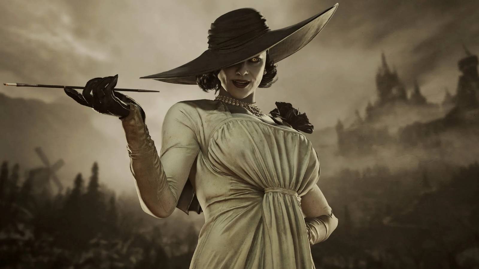 lady dimitrescu dress era Death Becomes Her: The Style of Lady Dimitrescu  A.K. FEDEAU