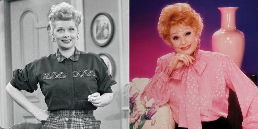 Lucille Ball in I Love Lucy and Life With Lucy
