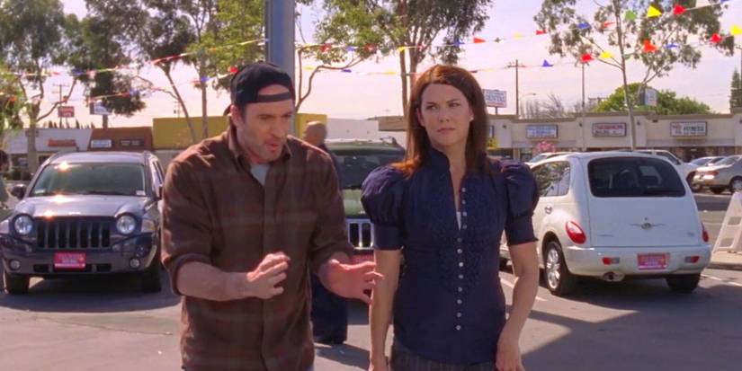 Luke and Lorelai Shopping for Cars on Gilmore Girls