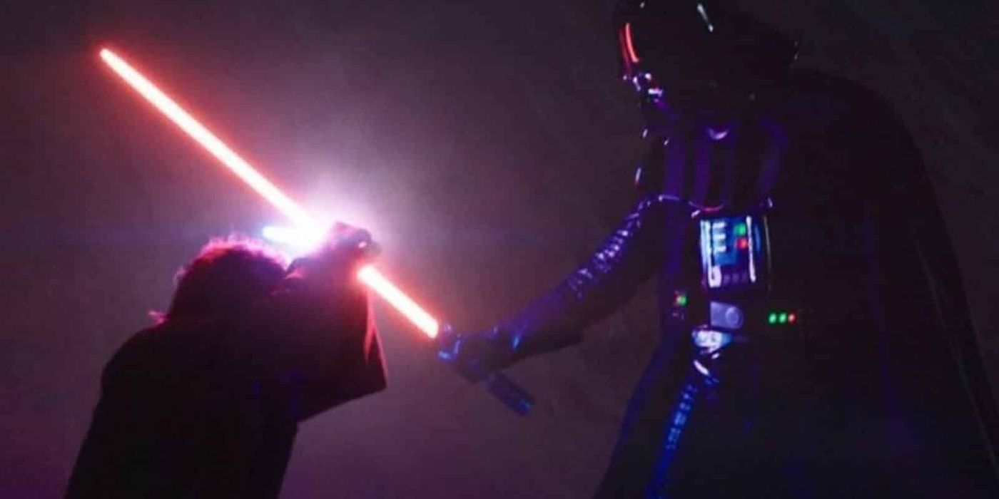 Obi Wan fights Darth Vader in Kenobi episode 3