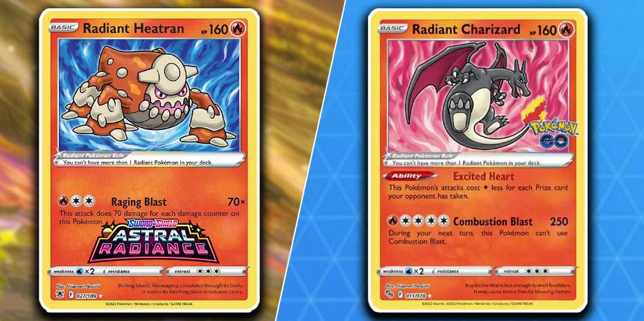 Pokemon Astral Radiance Or Pokemon GO TCG Which Cards Look Best Radiant Pokemon Cards