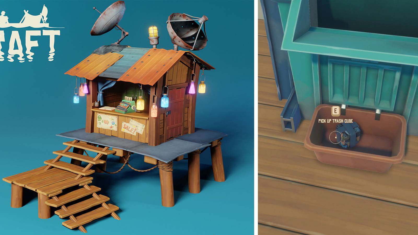 Discarded Raft Raft: How to Craft Trash Cubes