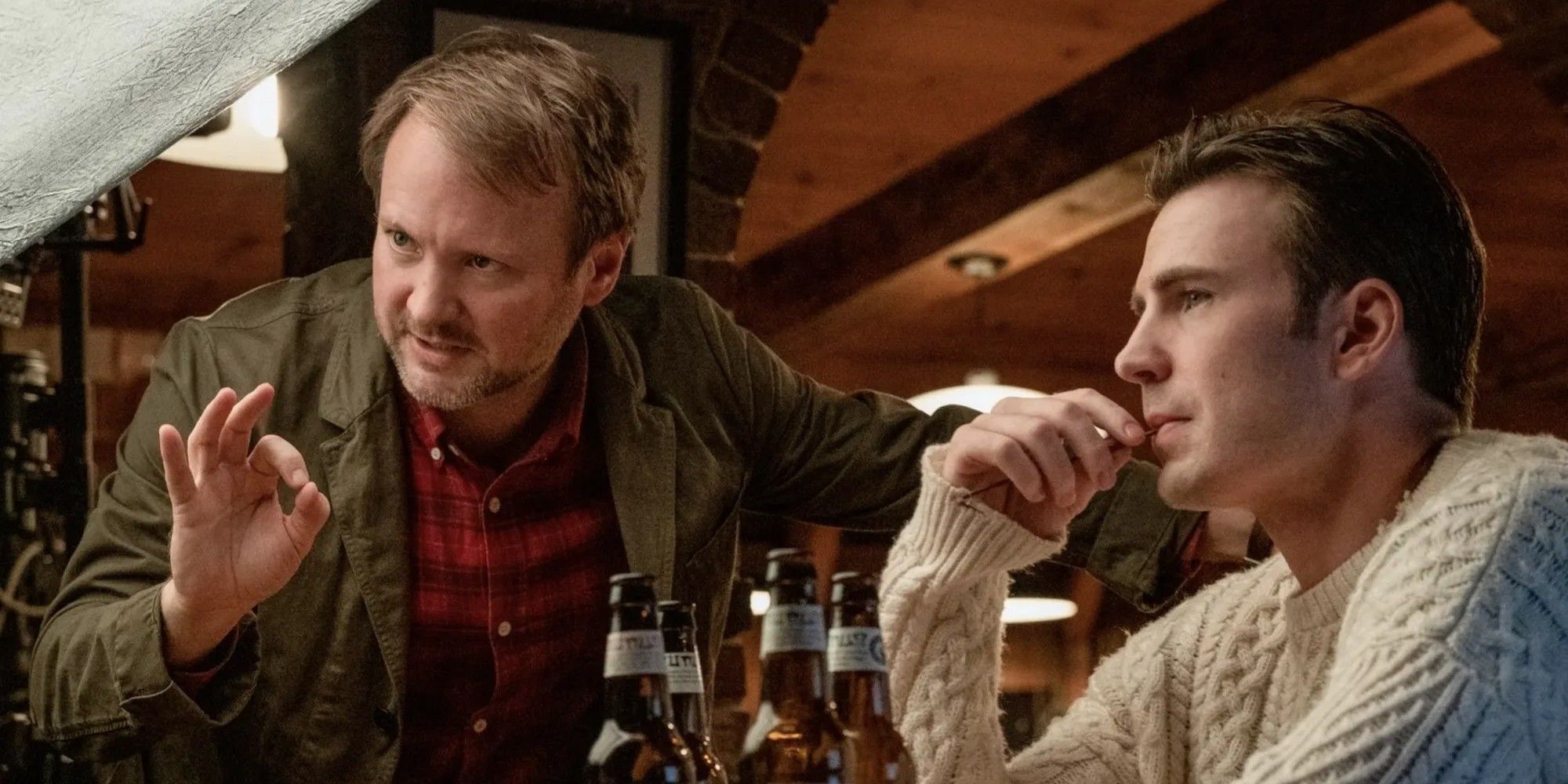 Rian Johnson Directing Chris Evans in Knives Out