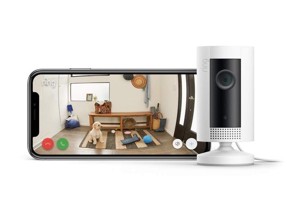 Ring Indoor Compact Plug-In Camera best security cameras you can find on Amazon for Prime Day