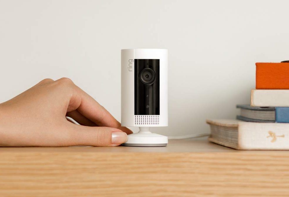 Ring Indoor Compact Plug-In Camera best security cameras you can find on Amazon for Prime Day
