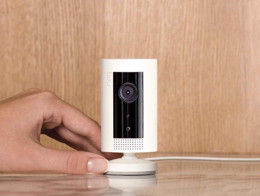 Ring Indoor Compact Plug-In Camera best security cameras you can find on Amazon for Prime Day