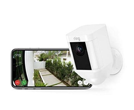 Ring Spotlight best security cameras you can find on amazon for prime day