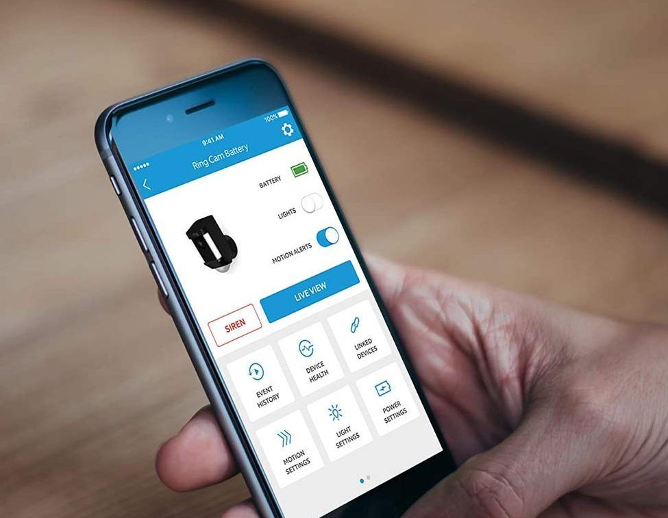 Ring Spotlight 2-pack with Echo Dot best security cameras you can find on amazon for prime day
