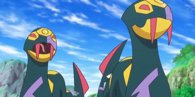 Seviper from the Pokémon anime