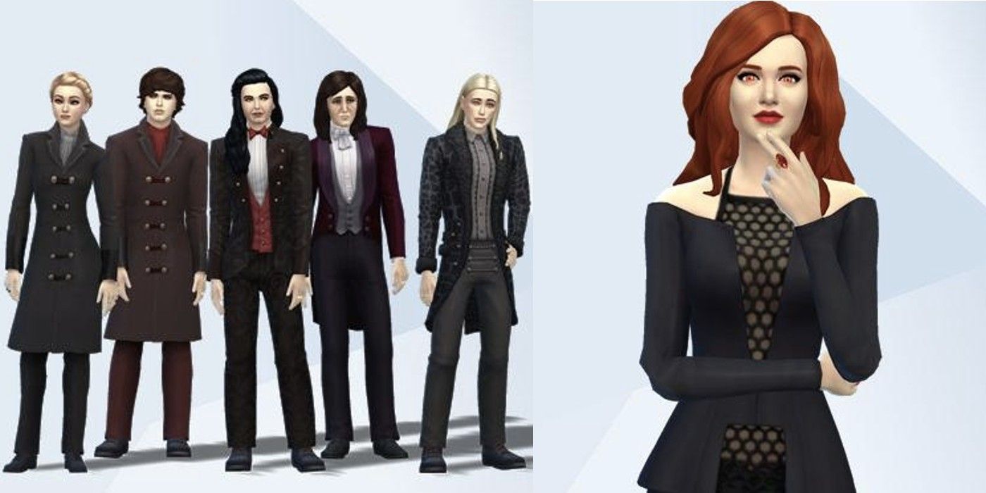 Sims 4 Volturi and Victoria