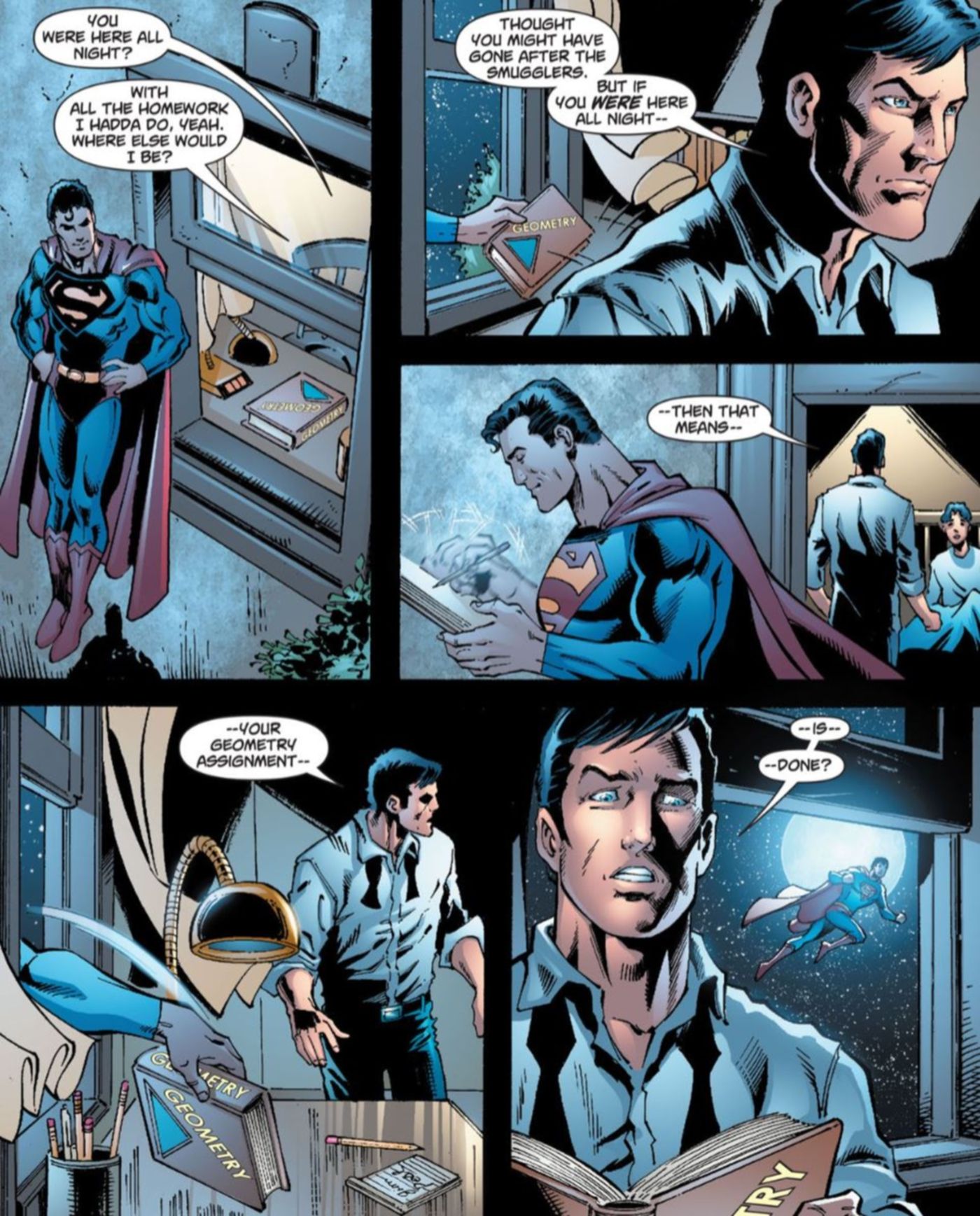 Superman Bails Robin Out DC Comics