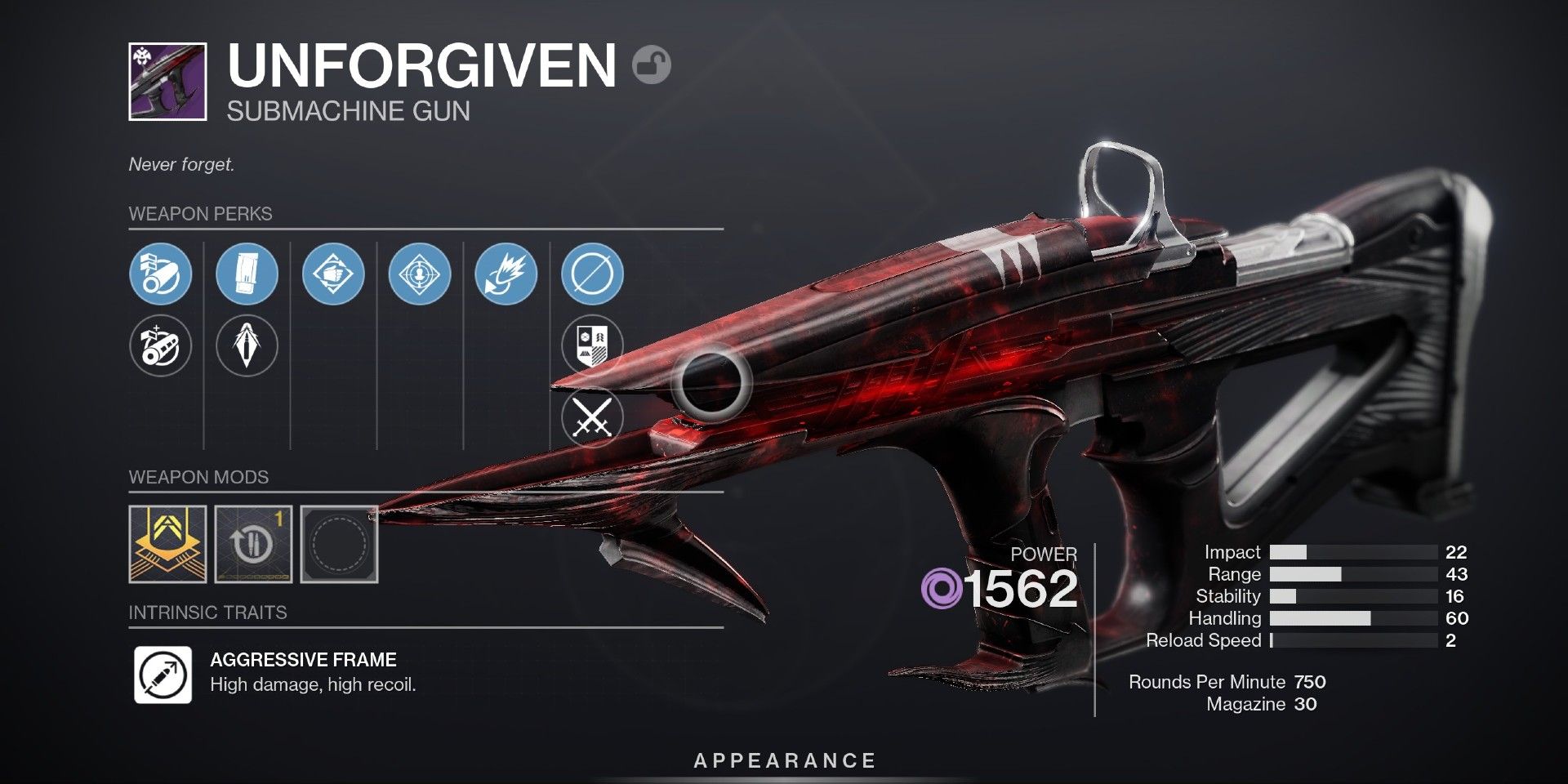 The Best Perks For Unforgiven In Destiny 2