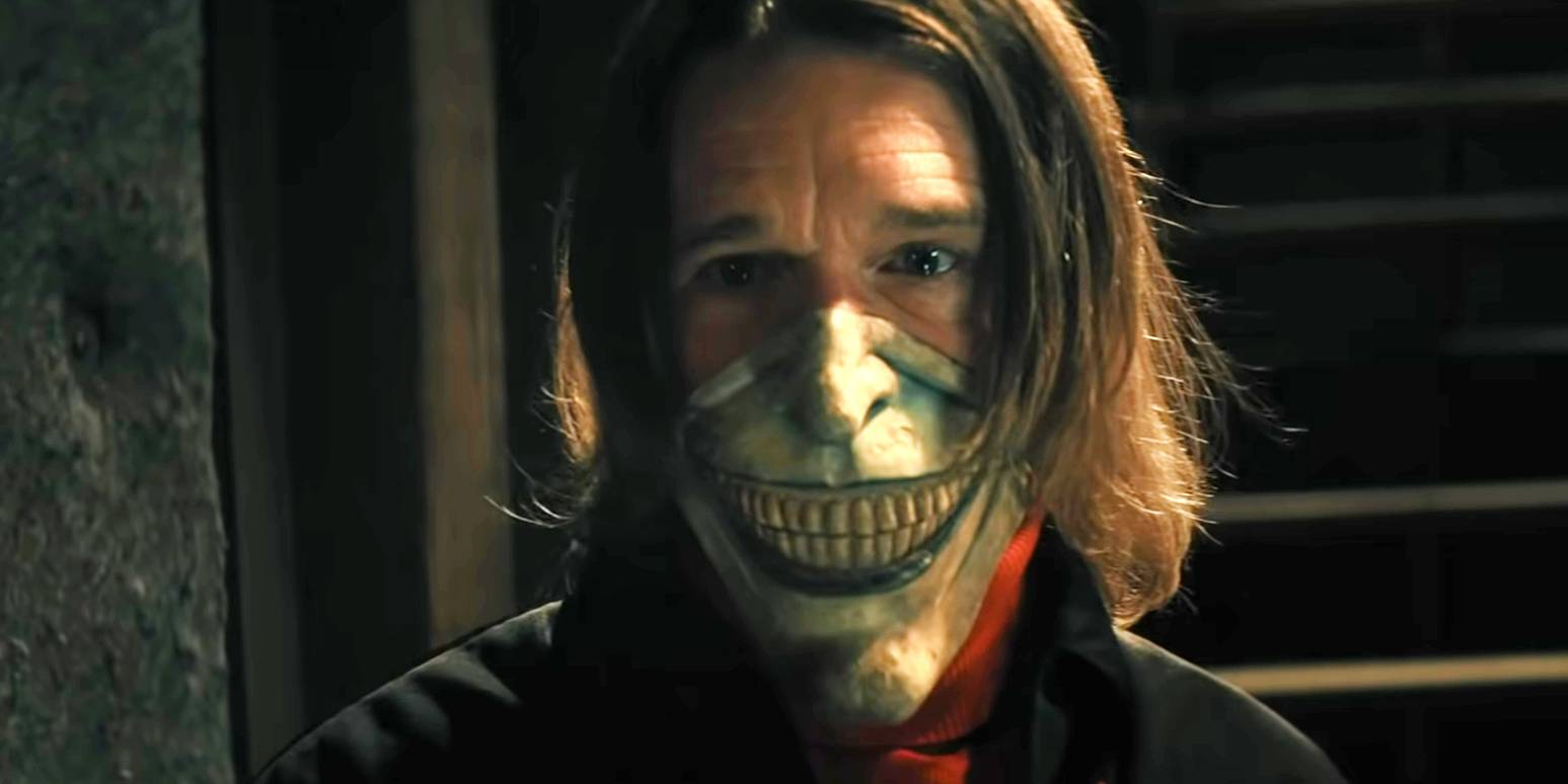 thumbnail image 2 of Halloween The Black Phone Horror Movie Latex Mask The Grabber Máscara 2 of 11