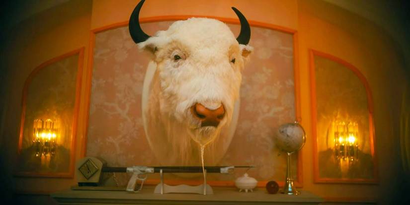 Umbrella Academy Season 3 White Buffalo Suite Mounted Head