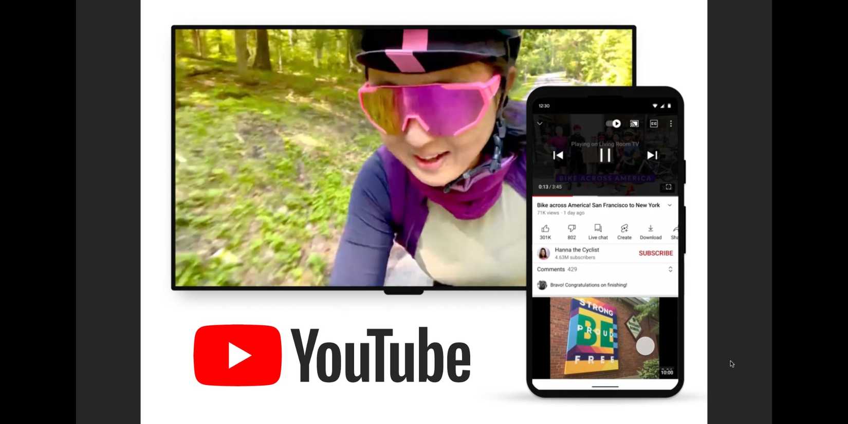YouTube Connected Smartphone TV Apps