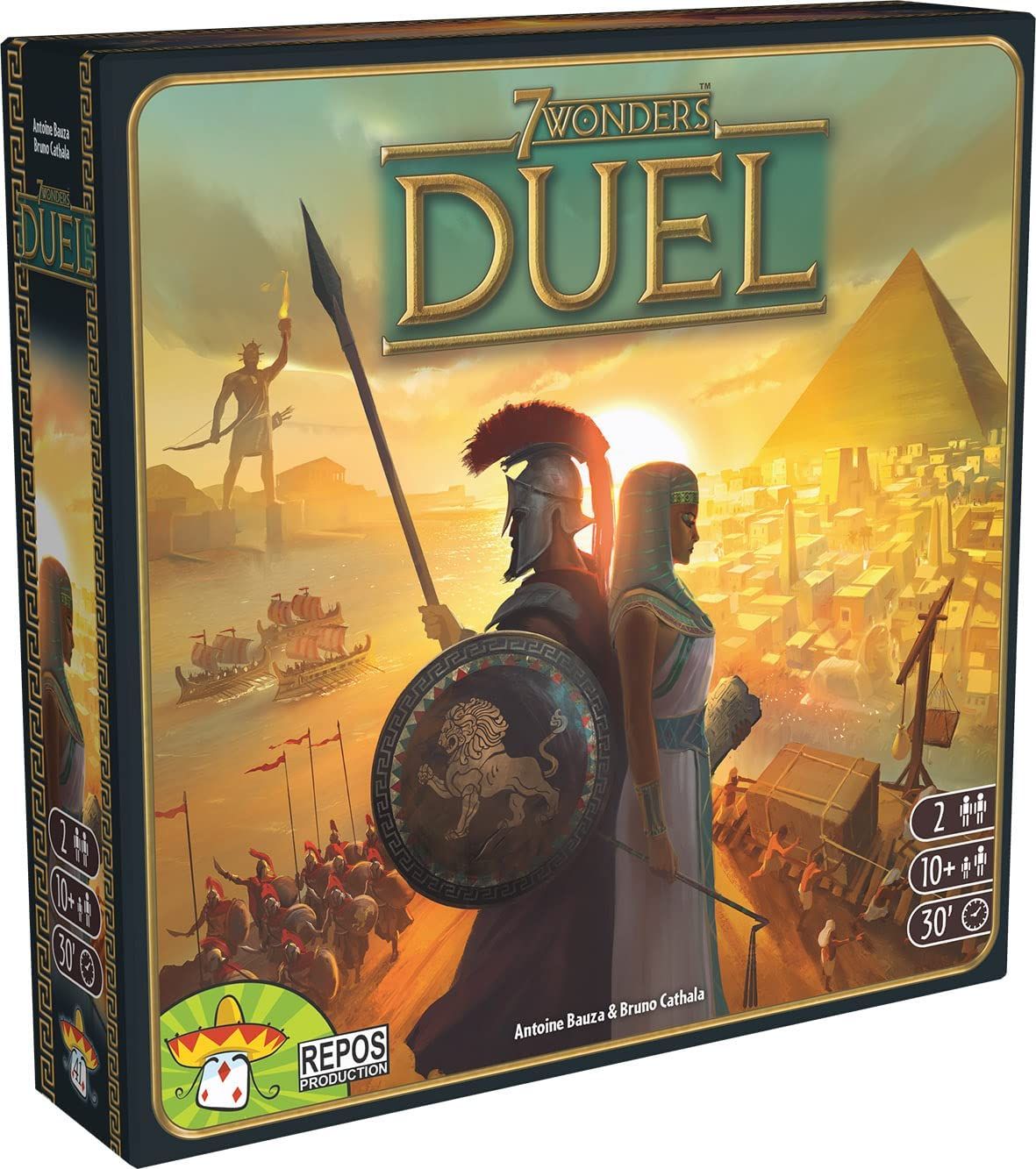 Best Board Games For Two Players Updated For December 2022   03 7 Wonders Duel 01 