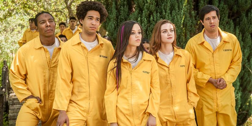 Cena do filme American Carnage com Jenna Ortega.