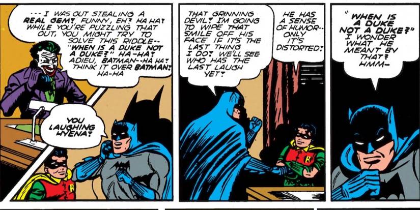 Batman Riddler Orginal Batman's Original Riddler Was Actually a Much Different Villain
