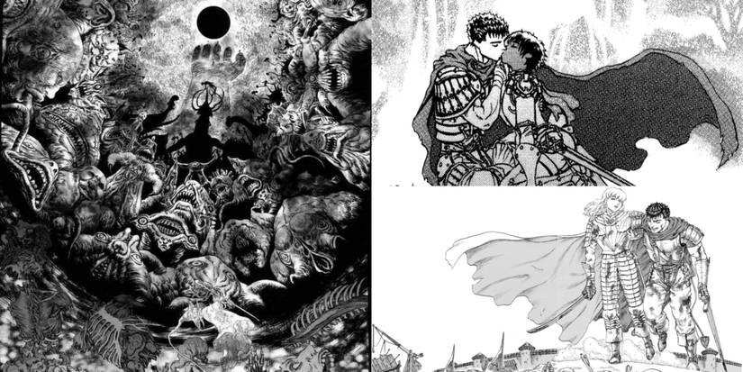 Casca Berserk Manga Panels