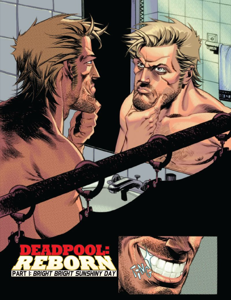 Deadpool without his scars