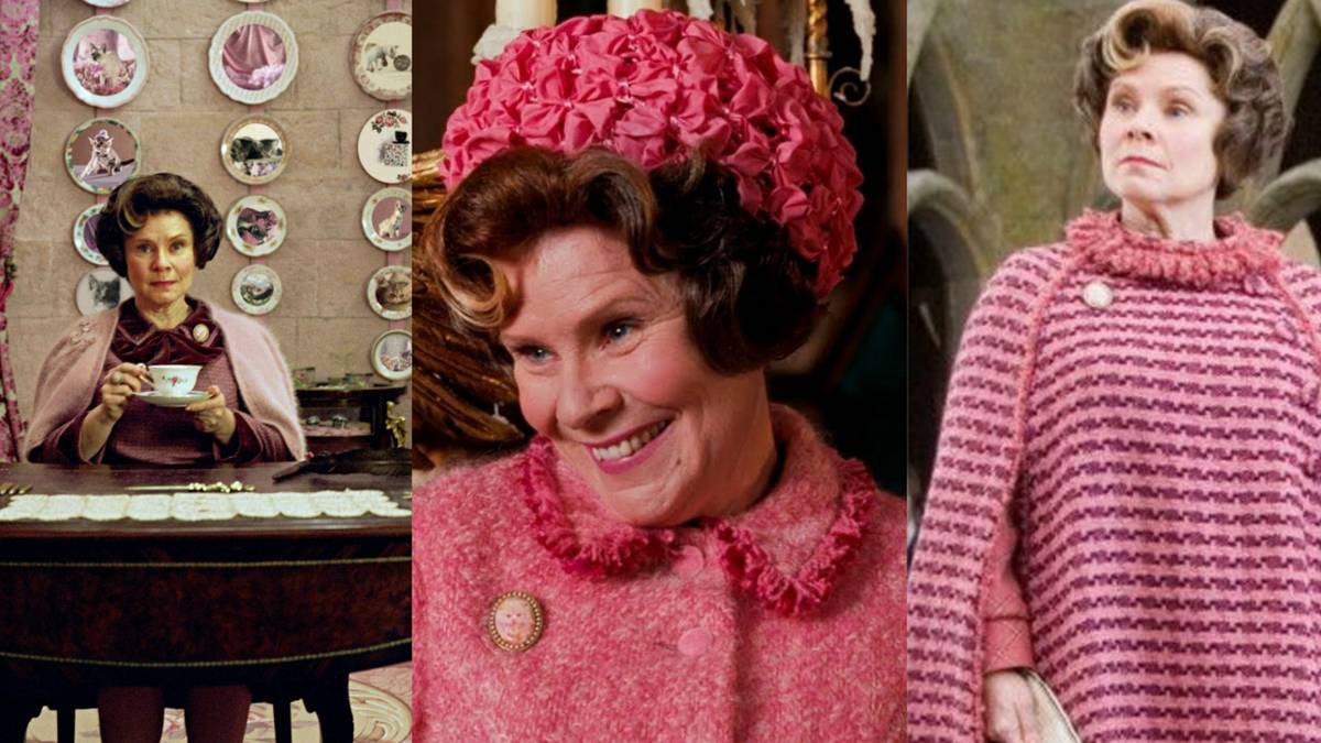 pink dress lady harry potter Potter: 9 Dolores Umbridge Quotes That Prove She Wasn't All Bad style_coat dress