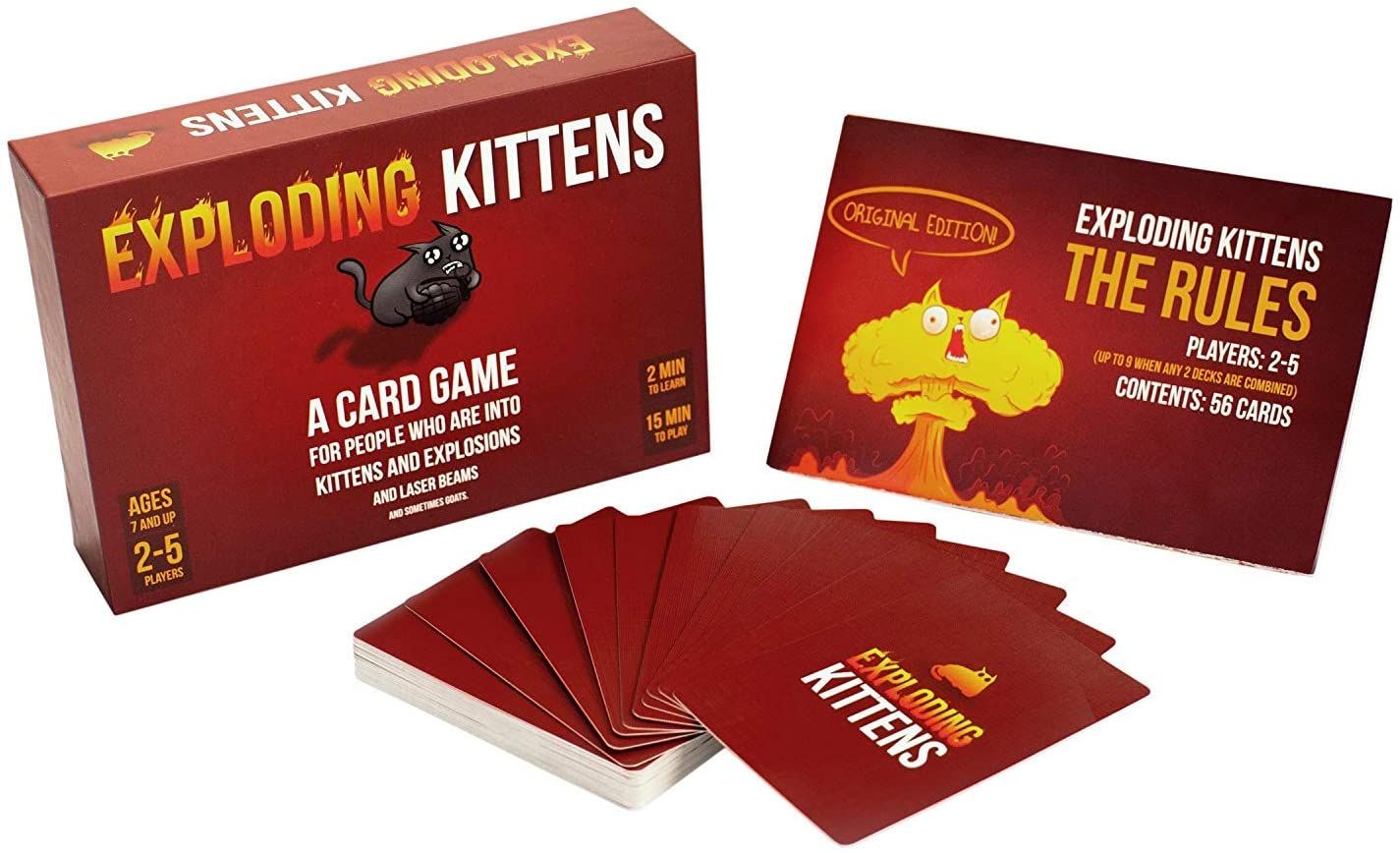 Exploding Kittens best card games for teens