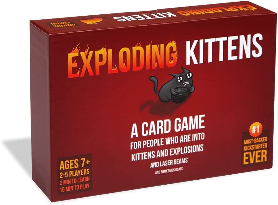 Exploding Kittens best card games for teens