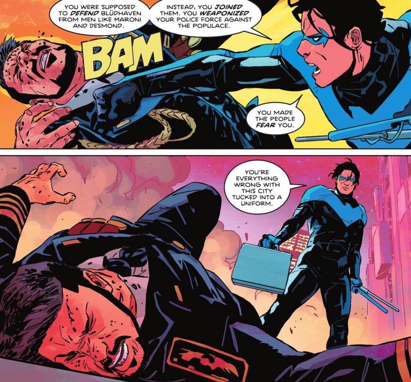 Why Nightwing Hates Cops More Than Criminals