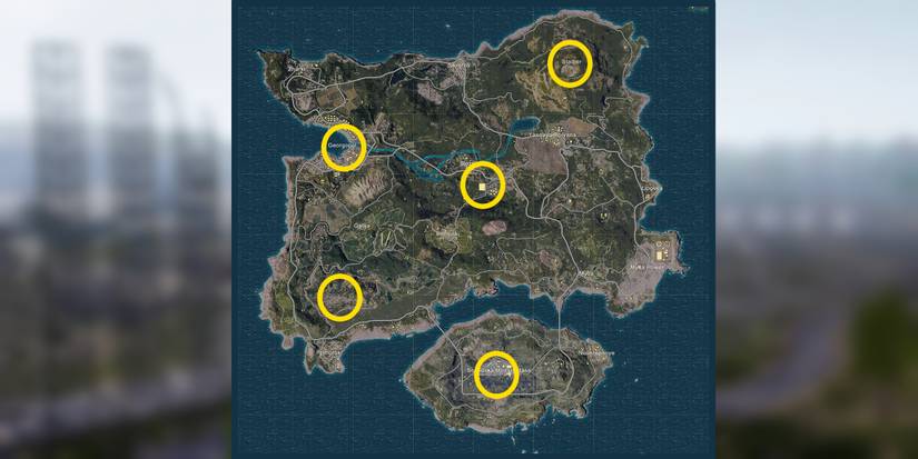 PUBG: The Best Drop Spots in Erangel