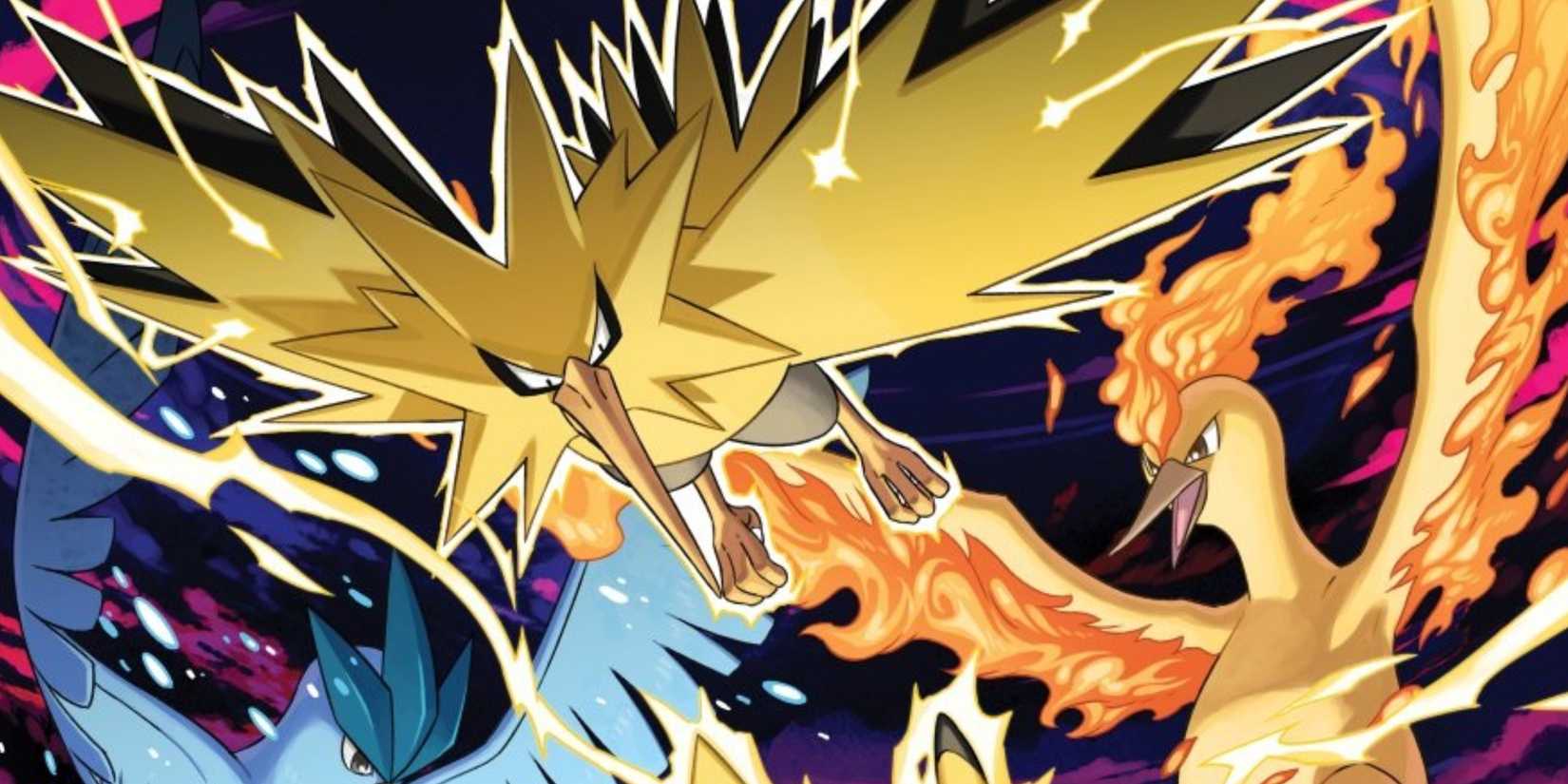 Pokemon Let's Go Legendary Birds Cover