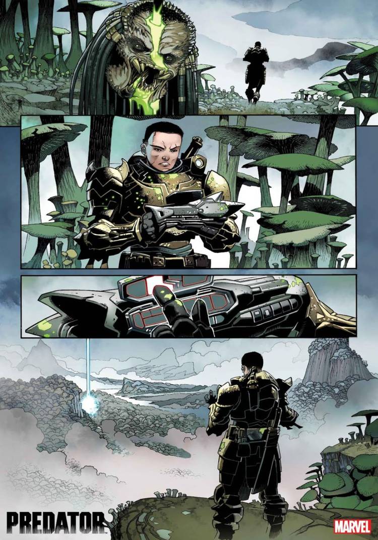 Predator Returns Predator's Return Introduces an Epic New Twist: They're Being Hunted
