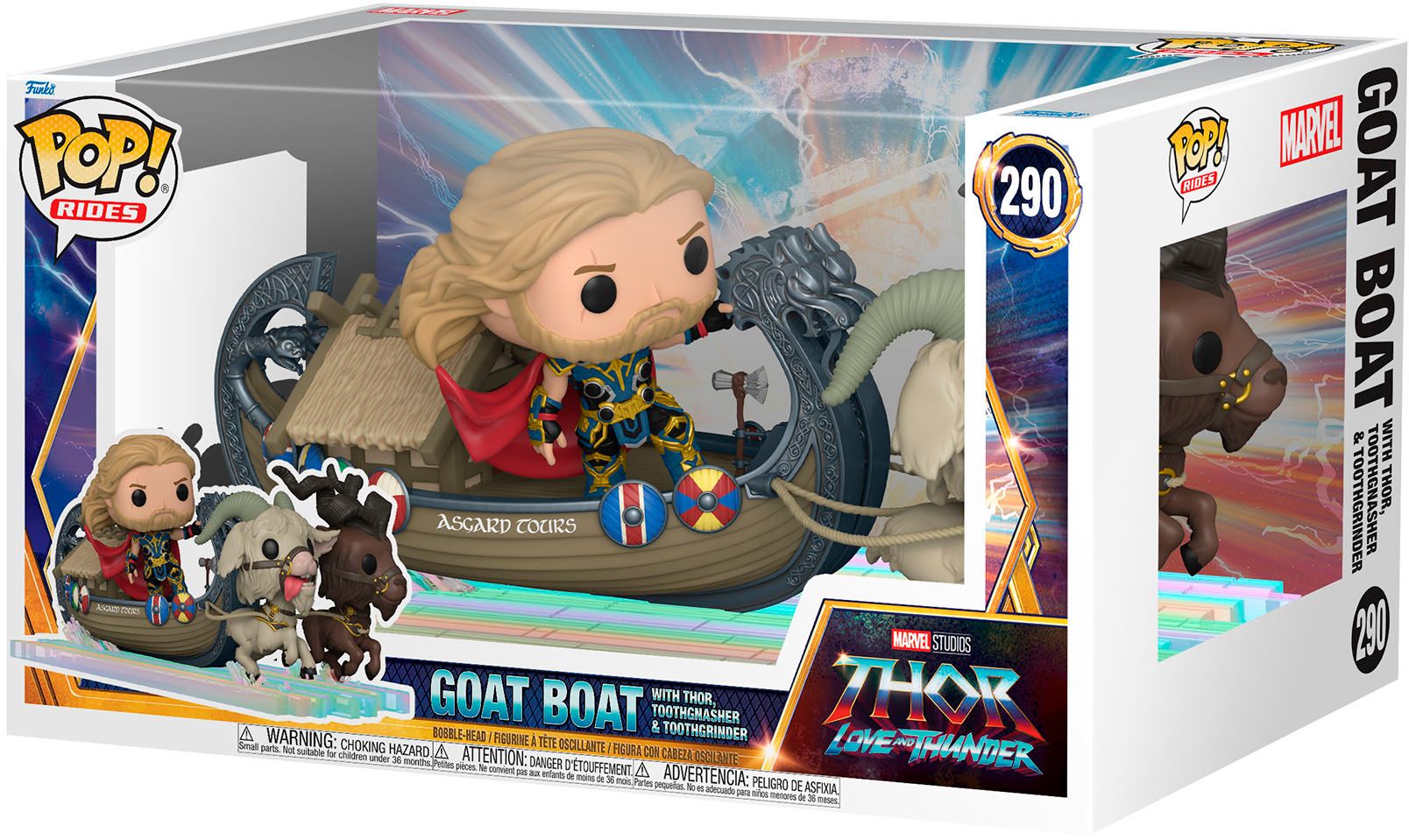 Thor's Goat Boat super deluxe