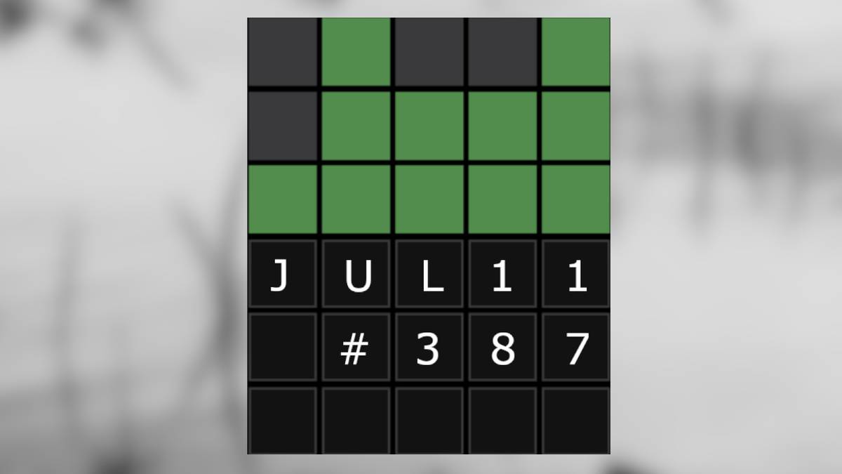 Wordle 387: July 11, 2022 Hints & Answer