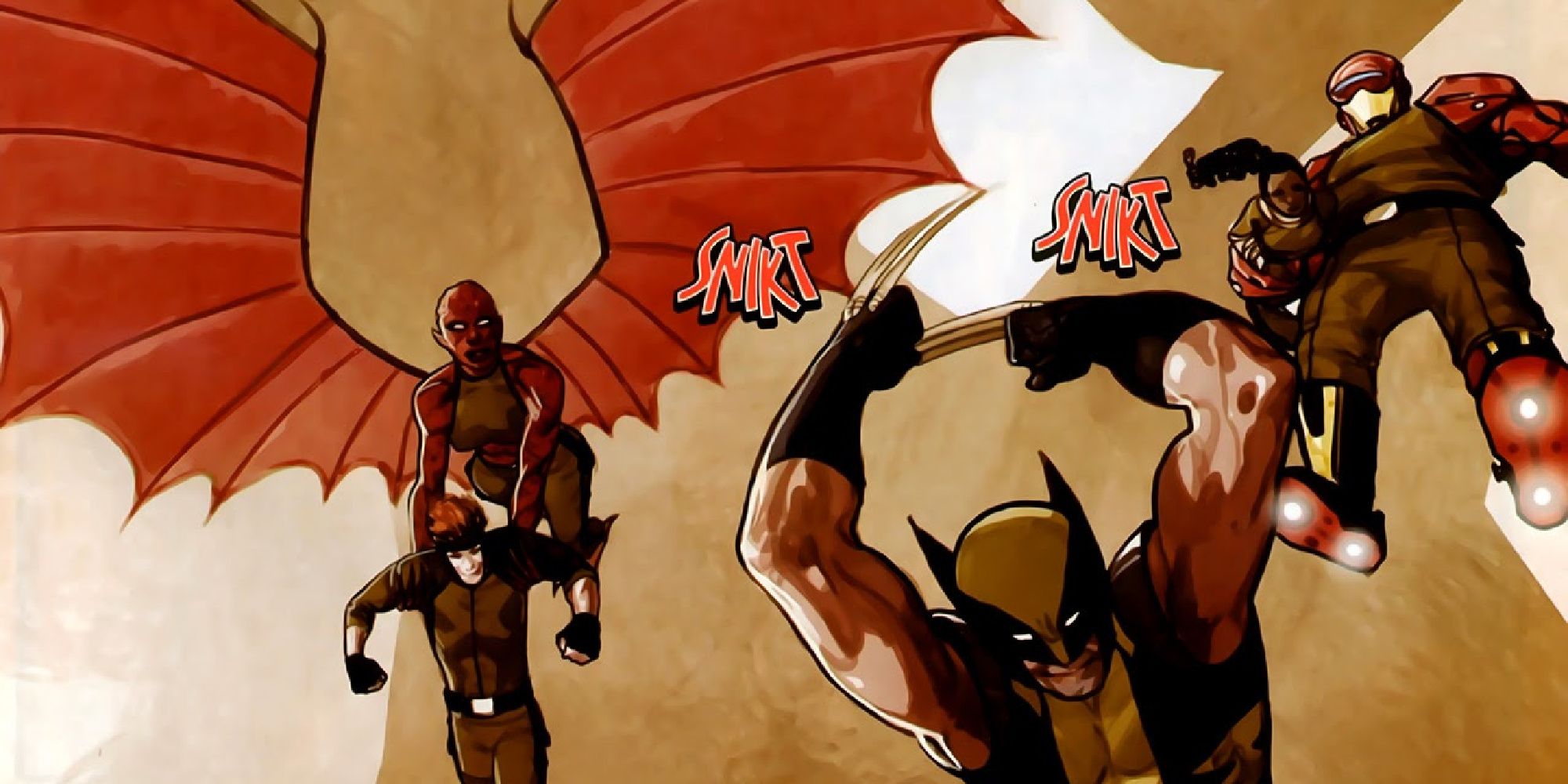 X-Men 2099 attack in Marvel Comics.