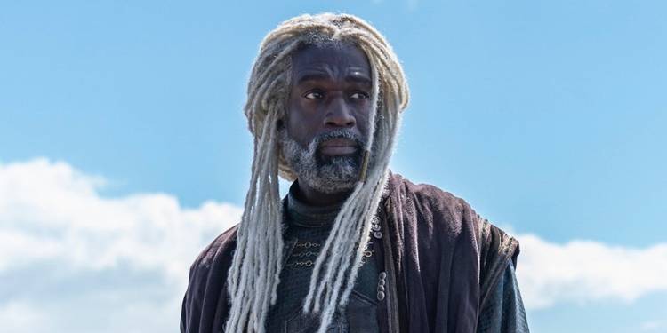 Steve Toussaint as Corlys Velaryon in HOTD