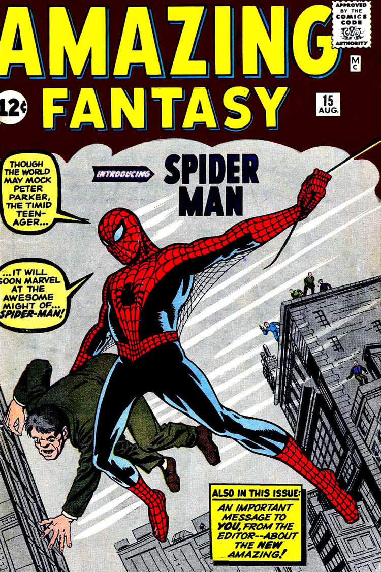 Spider-Man's First Iconic Image Was Created by Jack Kirby, Not Steve Ditko