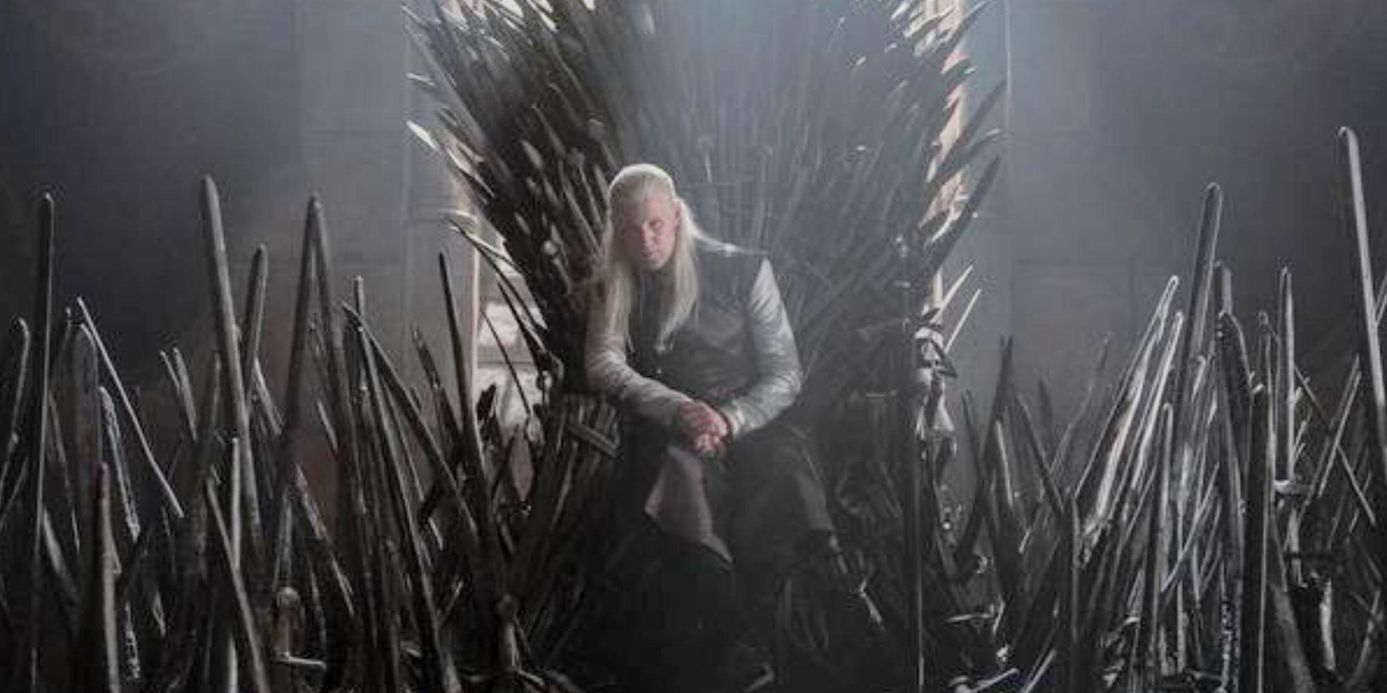 Daemon sitting on the Iron Throne