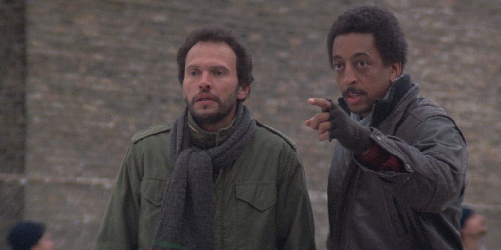 Billy Crystal e Gregory Hines como policiais em Running Scared