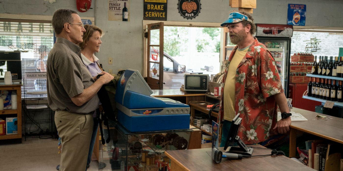 Bryan Cranston, Annette Bening, and Rainn Wilson in Jerry and Marge Go Large